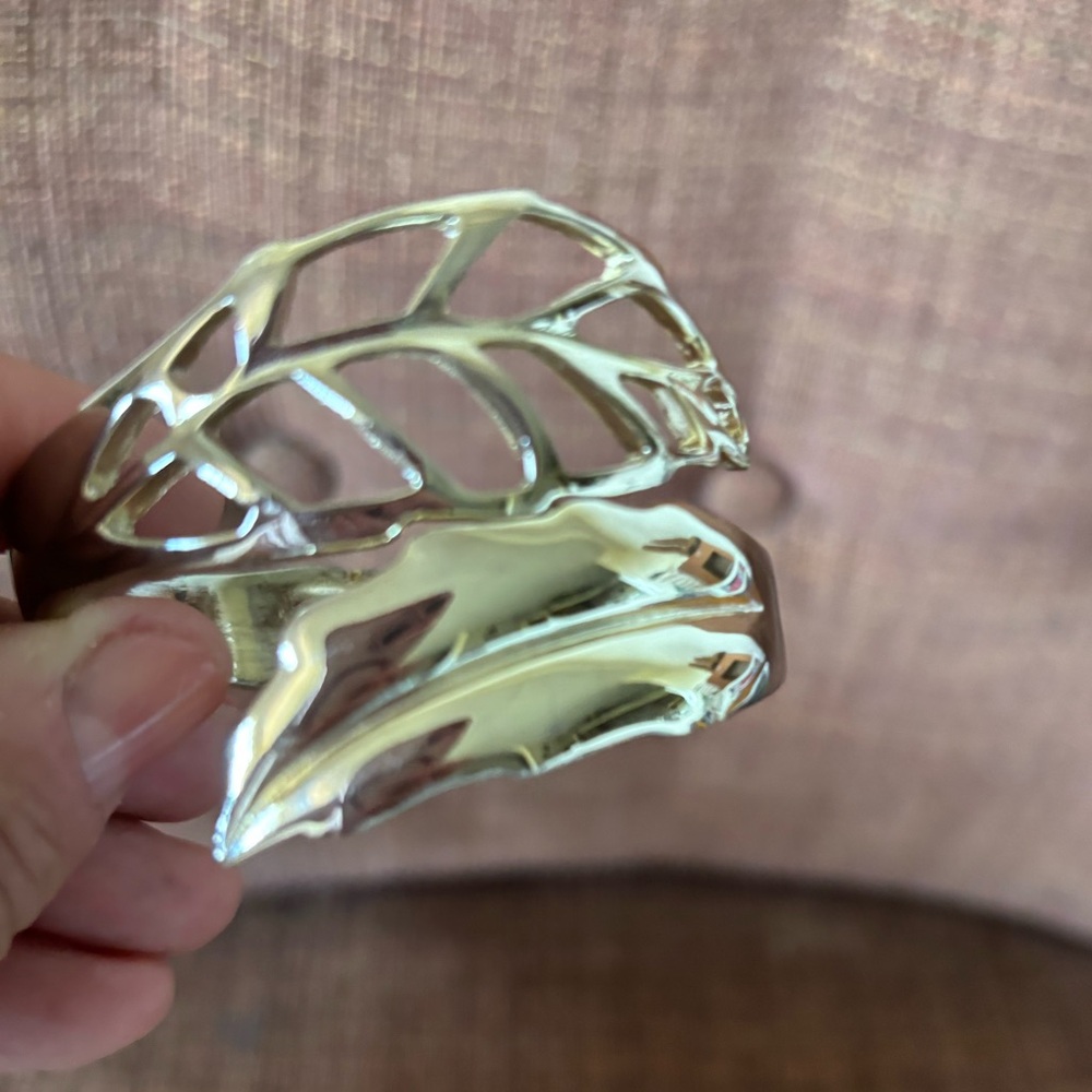 Goldstone Leaf Braselet